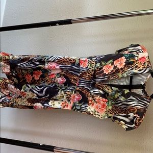 Gorgeous satin midi dress